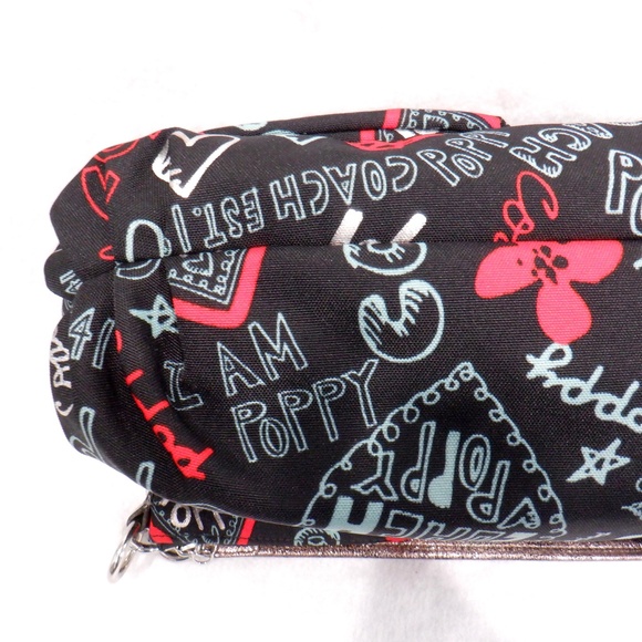 COACH Poppy Graffiti Hobo - Picture 14 of 16